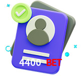 Tornar-se um membro do 4400 Bet é muito simples
